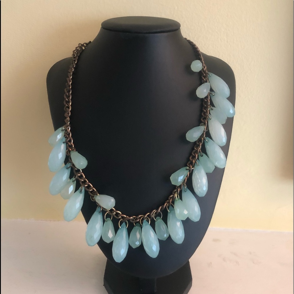 Beautiful Blue Stone Necklace